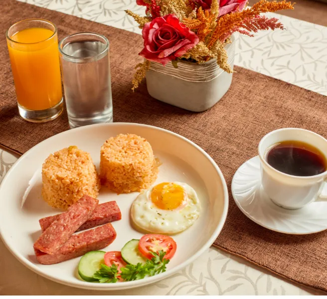 Carmen's Kitchen Restaurant - Spamsilog Breakfast Meal