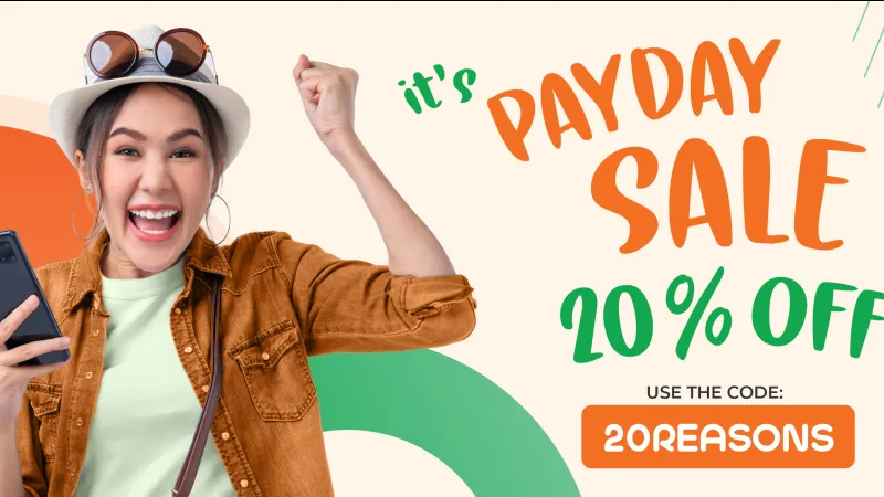 JULY PAYDAY SALE